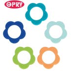 Opry Siliconen Bijtring Bloem 4 cm - Kleurset 3 (Set 5 stu, Hobby en Vrije tijd, Breien en Haken, Ophalen of Verzenden, Nieuw