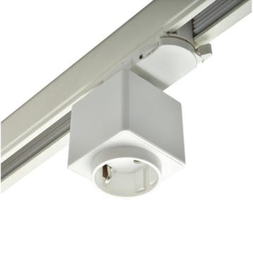 Luxar 3-Fase Stopcontact Wit 6 Ampere, Verzenden, Nieuw, Kunststof, Overige fittingen