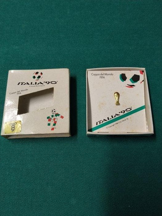 Wereldkampioenschap Voetbal - 1990 - Speld, Verzamelen, Overige Verzamelen