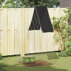 vidaXL Konijnenkooi Zilver 100 x 100 x 210 cm Gegalvaniseerd, Verzenden, Nieuw