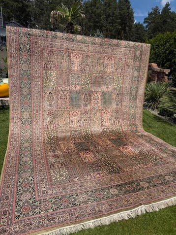 XXL Qom Ghoum zijde op zijde ! - Tapijt - 440 cm - 300 cm, Huis en Inrichting, Stoffering | Tapijten en Kleden, Nieuw