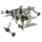 20 stuks Houtschroeven pozidrive 3.7X30 mm brons, Verzenden, Nieuw