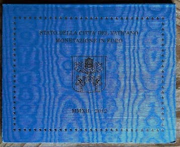 Vaticaan. Year Set (BU) 2012 (Zonder minimumprijs)