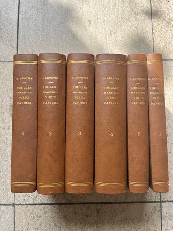 G. Lenotre - Vieilles maisons, vieux papiers - 1947, Antiek en Kunst, Antiek | Boeken en Bijbels