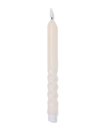 HEMA Led huishoudkaars 2.3x29cm ivoor, Verzenden, Nieuw