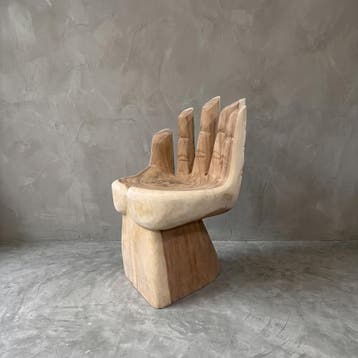 Handstoel suarhout | World of Brosi, Ophalen of Verzenden, Nieuw