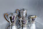 Art Deco - Koffieservies (4) - .800 zilver