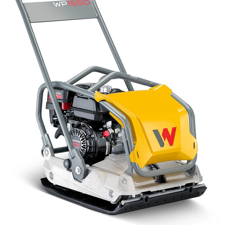 Wacker WP 1550A benzine trilplaat, Zakelijke goederen, Machines en Bouw | Tuin, Park en Bosbouw, Overige typen, Ophalen of Verzenden