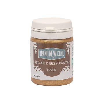 BrandNewCake Sugar Dress Pasta Goud 90g, Verzenden, Nieuw