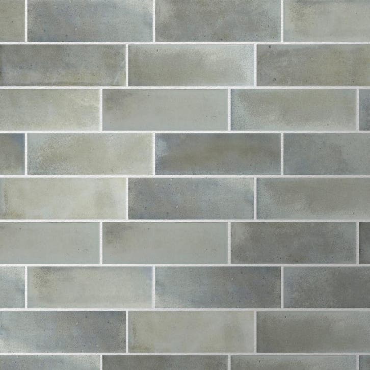 Vloertegel wandtegel raku blauw 6x18,6 r9 vloertegel, Doe-het-zelf en Verbouw, Tegels, Vloertegels, Nieuw, 10 m² of meer, Keramiek