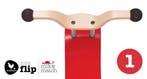 Wishbone mini-flip top red (Wishbone Flip Mix &amp), Kinderen en Baby's, Speelgoed | Buiten | Voertuigen en Loopfietsen, Ophalen of Verzenden