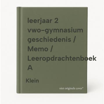 leerjaar 2 vwo-gymnasium geschiedenis / Memo /, Verzenden, Zo goed als nieuw, Klein