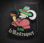 Grote dubbelzijdige, handbeschilderde bistrosign – „Le