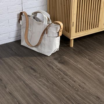 [neu.holz] PVC laminaat zelfklevend set van 7 donkerbruin 0,, Verzenden, Nieuw