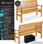Tuinbank - Weerbestendig - 3-4 personen - 150 cm - Bruin - K, Tuin en Terras, Tuinbanken, Verzenden, Zo goed als nieuw