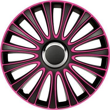Wieldoppen  LeMans 17-inch zwart/roze, Verzenden, Nieuw