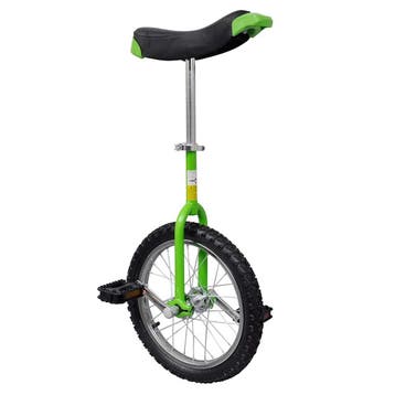 vidaXL Eenwieler verstelbaar (groen / 16 inch), Verzenden, Nieuw