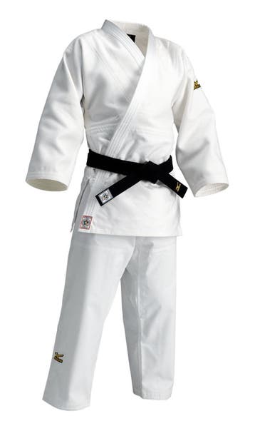 Judopak Mizuno Yusho Japan IJF | Wit (Maat: 2 (160)), Verzenden, Nieuw, Judo, Vechtsportpak