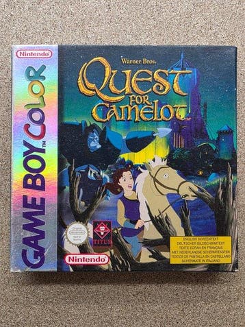 OLD STOCK Extremely Rare Nintendo Game Boy Quest For, Nieuw