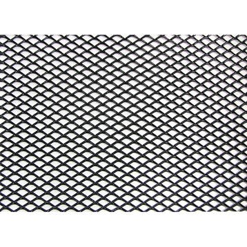 Racegaas aluminium Zwart - ruitdesign 4x7mm - 130x30cm, Ophalen of Verzenden, Nieuw
