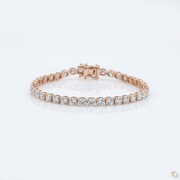 Armband - 14 karaat Geel goud - 7.89ct. tw. Diamant, Nieuw