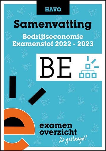 ExamenOverzicht   Samenvatting Bedrijfseconomi 9789464380194, Zo goed als nieuw