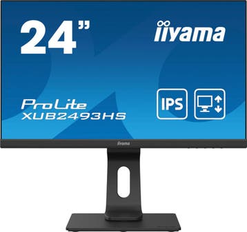 Iiyama ProLite XUB2493HS-B4 24 inch | Full HD 1920 x 1080, Computers en Software, Monitoren, Ophalen of Verzenden, Zo goed als nieuw