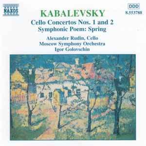 cd - Kabalevsky - Cello Concertos Nos. 1 And 2 â¢ Sympho, Verzenden, Zo goed als nieuw