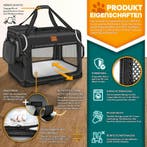 Reisbench hond - Draagtas hond - Transportbox - 92x63x63 cm, Verzenden, Zo goed als nieuw