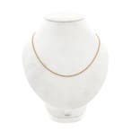 9 karaat Singapore schakelketting, Sieraden, Tassen en Uiterlijk, Kettingen, Ophalen of Verzenden, Gebruikt, Overige kleuren, Goud