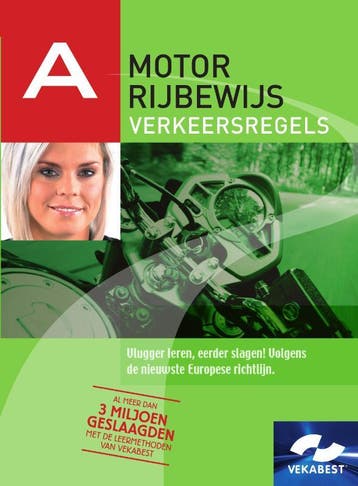 Motor rijbewijs A verkeersregels - . 9789067991940, Verzenden, Gelezen, .