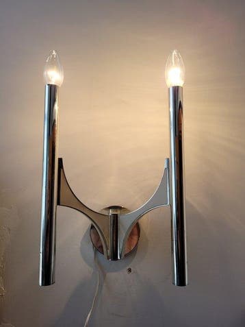 Sciolari Roma - Gaetano Sciolari - Wandlamp - Model 105 -, Antiek en Kunst