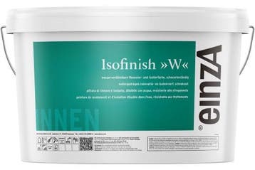 einzA Isofinish W Matt - 10 liter - Wit of lichte kleuren..., Wit, Nieuw, Ophalen of Verzenden, Verf