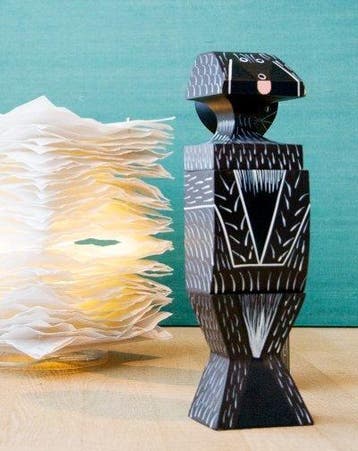Decoratief ornament - Vitra - Alexander Girard - Houten