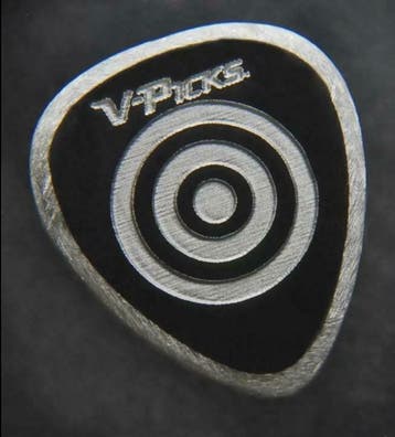 V-Picks Bullseye Smokey Mountain Ghost Rim plectrum 1.50 mm, Ophalen of Verzenden, Nieuw