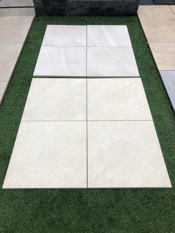 keramische terrastegel 60x60x2 met zwembadranden nieuw, Nieuw