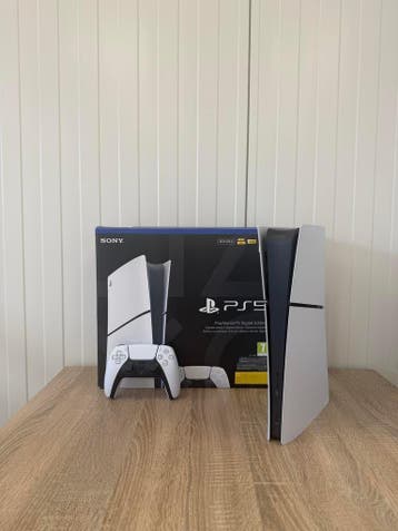 PlayStation 5 slim digital | controller | 2 maanden garantie, Spelcomputers en Games, Spelcomputers | Sony PlayStation 5, Ophalen of Verzenden