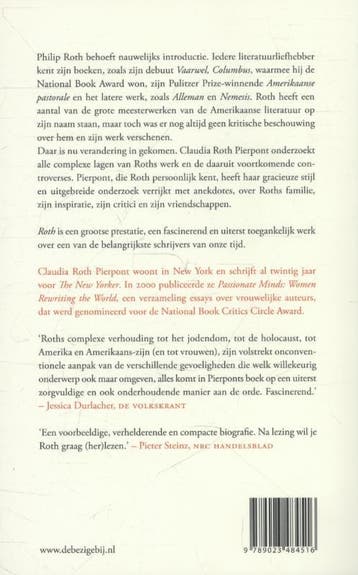 Roth 9789023484516 Claudia Roth Pierpont, Verzenden, Zo goed als nieuw, Claudia Roth Pierpont