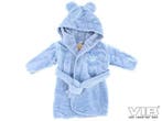 VIB Badjas met Oortjes IM BEARY CUTE Dusty Blue, Ophalen of Verzenden, Nieuw