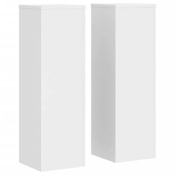 Plantenrek 25x25x80cm Wit | Laatste Stuk! | Retourdeal, Ophalen of Verzenden, Nieuw