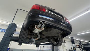 FOX Audi S2 B4 einddemper 76mm - 2x80 type 25, Verzenden, Nieuw