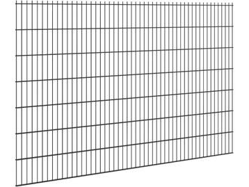Dubbelstaafmat hekwerk Ø 8/6/8 | 2.5 meter breed | Zwart, 1 tot 2 meter, Nieuw, IJzer, Minder dan 3 meter