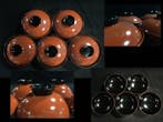 Wajima lacquerware / Japanese Vintage Wooden Bowl / Set of 5
