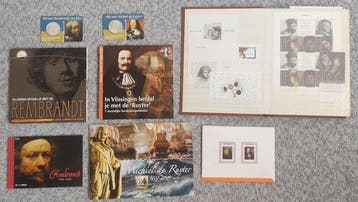Nederland. 5 Euro / Medals / Stamps Various Years (7 Items)