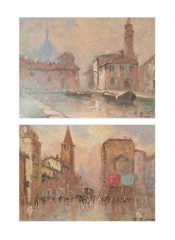 Italiaanse school (XX) - Vedute