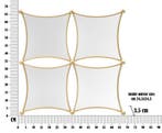 WANDSPIEGEL JALO CM 68X3,5X68, Huis en Inrichting, Woonaccessoires | Spiegels, Ophalen of Verzenden, Nieuw