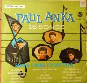LP gebruikt - Paul Anka - Songs I Wish Id Written, Verzenden, Zo goed als nieuw, Overige formaten