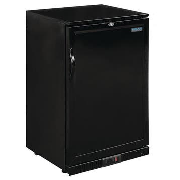 Polar G-serie 900mm barkoeling enkele deur 138L zwart, Verzenden, Nieuw in verpakking