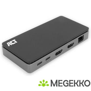 ACT USB-C 4K MST dockingstation, Computers en Software, Windows Laptops, Verzenden, Nieuw, ACT