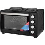 BROCK Elektrische Mini Oven 30L met 2 Kookplaten – Combi, Ophalen of Verzenden, Nieuw